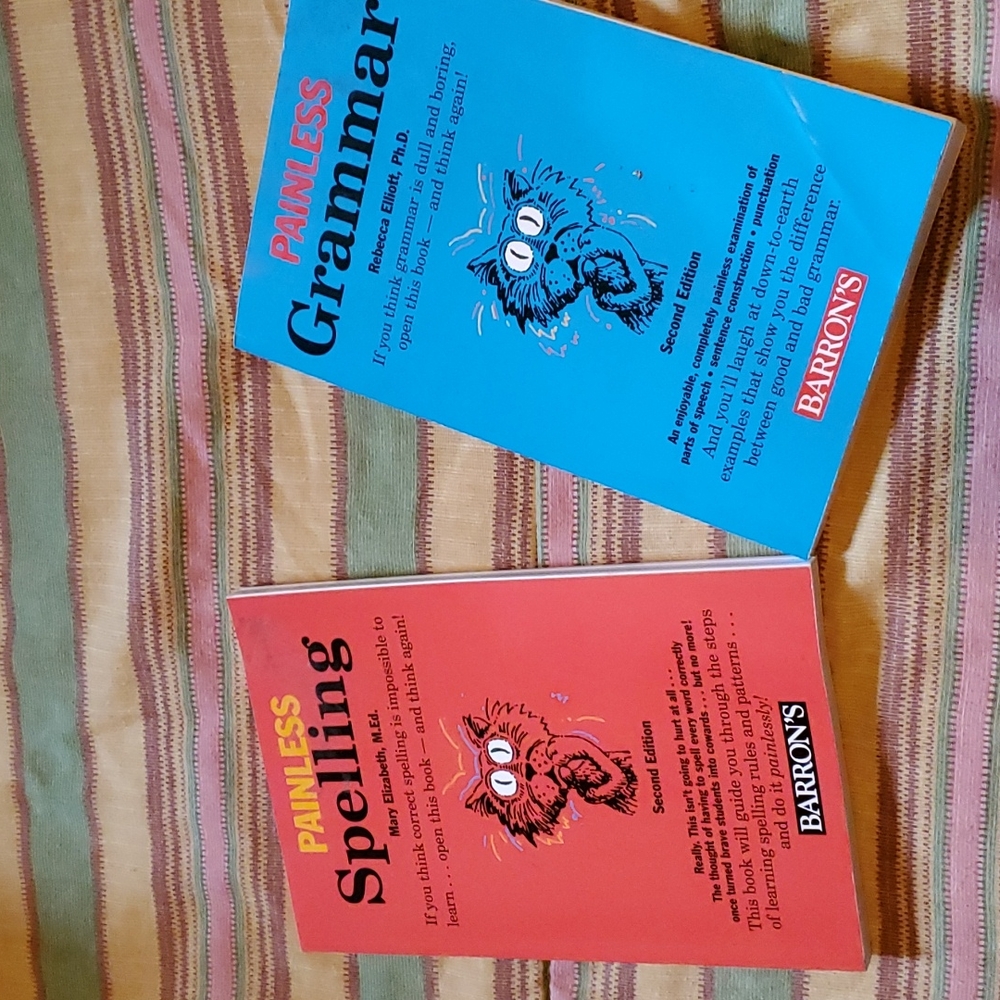 2/BOOKS-2006 BARRON'S Painless Educational Books-Grammar & Spelling